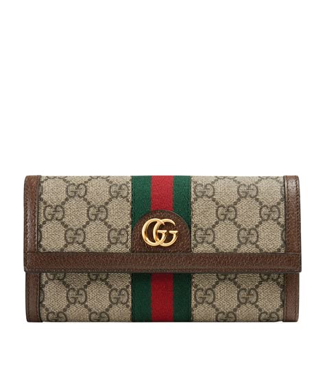 gucci women's gucci organizer metallic wallet|gucci wallets official website.